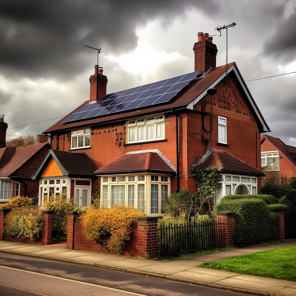 How large are UK solar photovoltaic systems?
