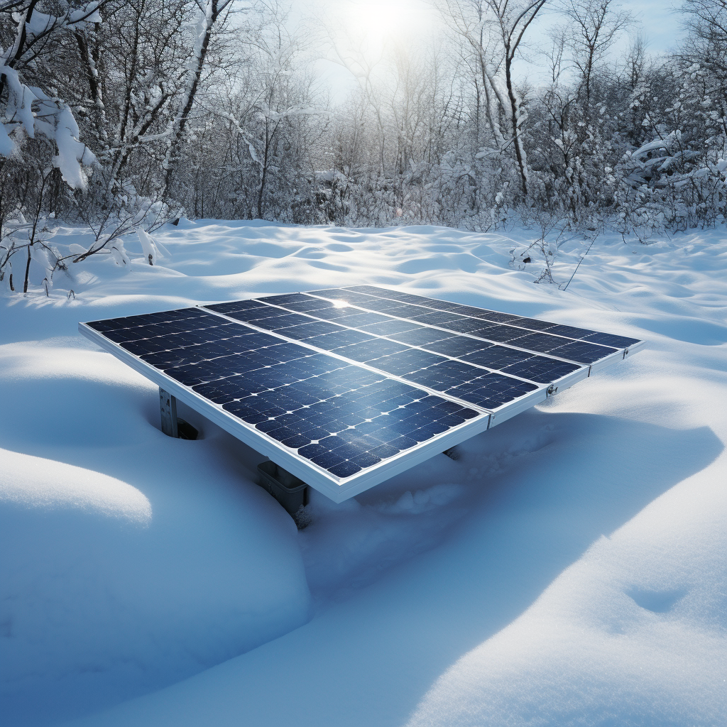 Solar Energy Production During the UK Winter Months